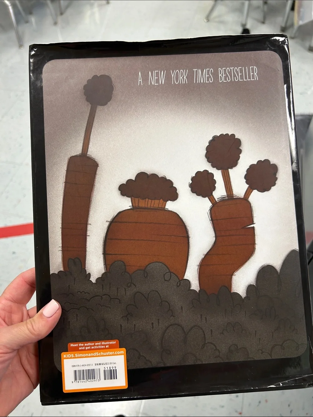 Creepy Carrots!  - Orange/Black hard cover
